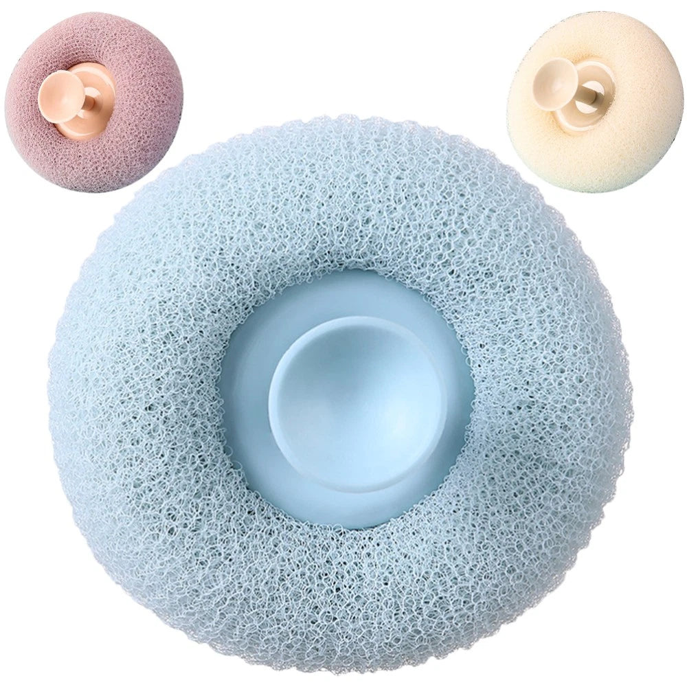 3 Pcs Bath Brush Scrubber for Body Shower Exfoliator Miss Cup