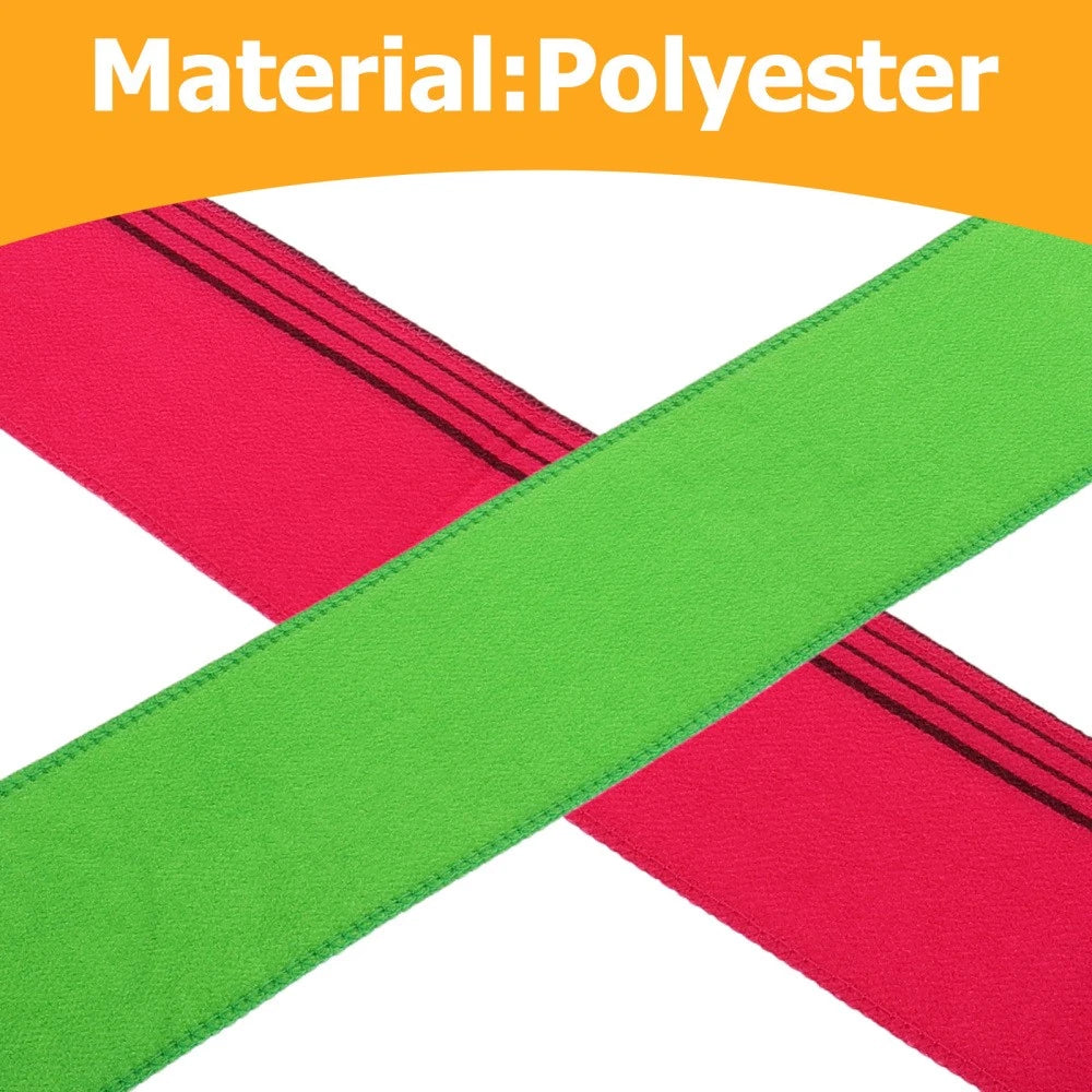 2 Pcs Bath Towel Body Exfoliator Scrubber Back Brush for Shower Women