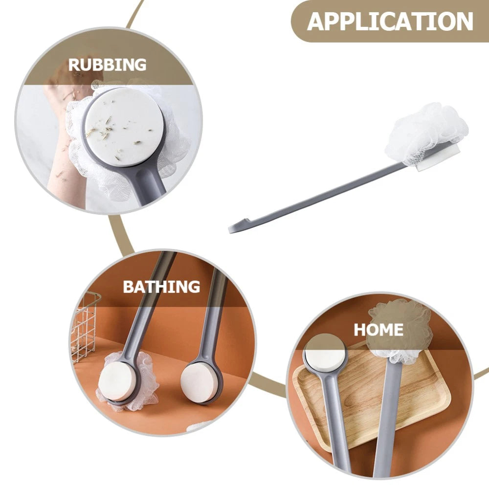 3 PCS Bath Ball Brush Child Back Scrubber for Shower Exfoliating