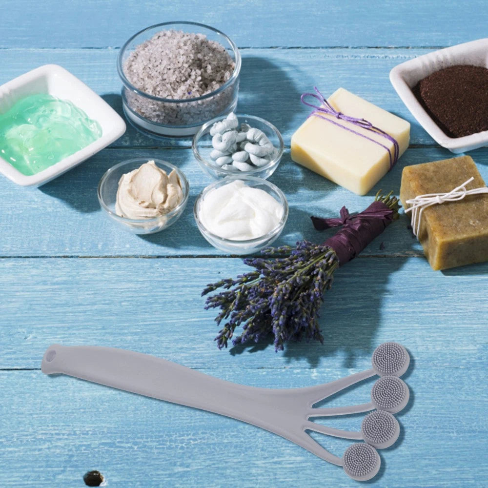 2 Pieces Exfoliating Bath Brush Back Scrubber for Shower Brushes