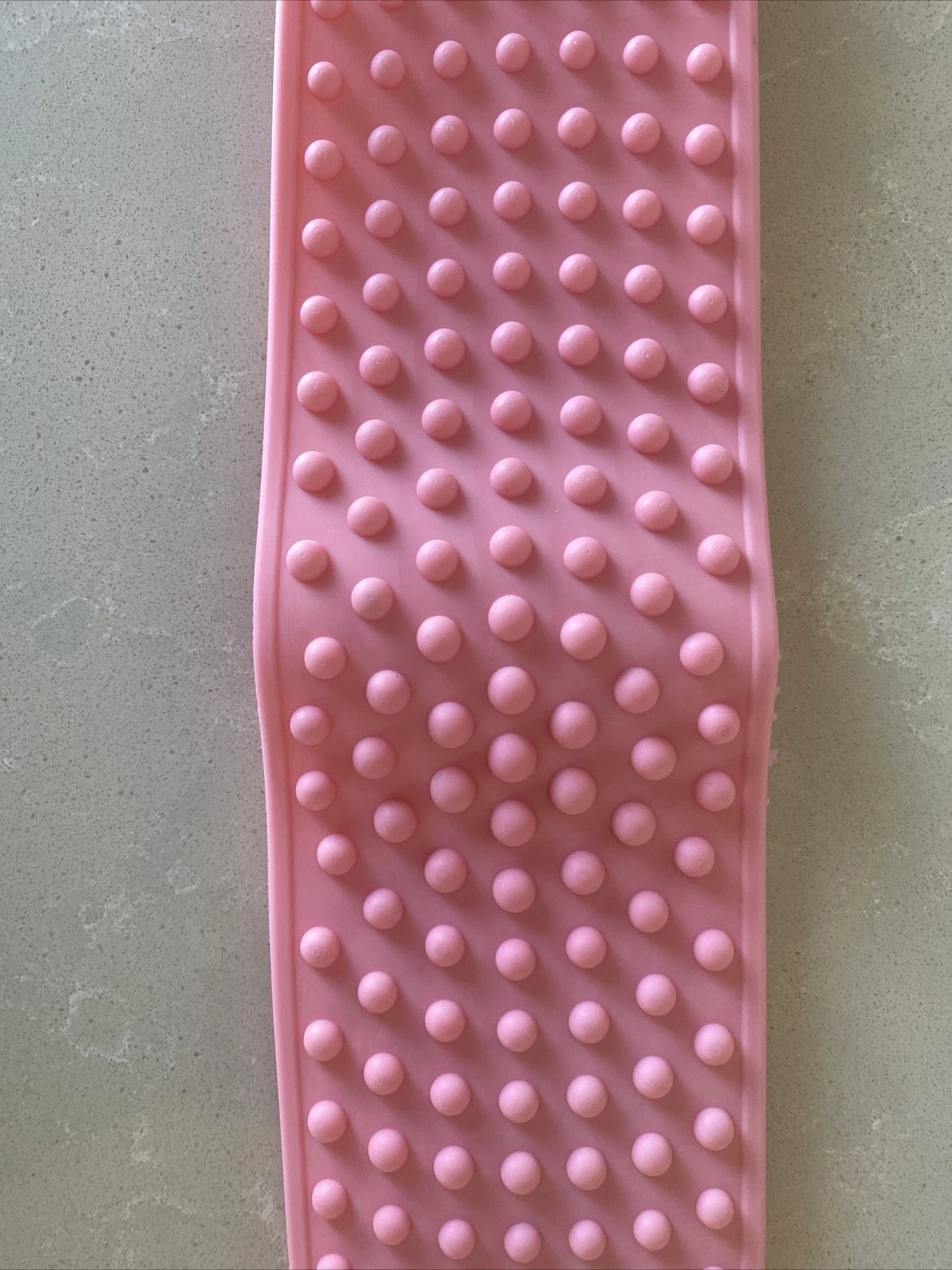 2 Pack - Silicone Body, Back and Foot Scrubber Brush for Shower/Bath 30" - Pink