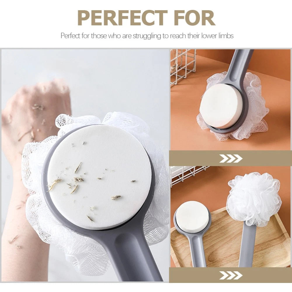 3 PCS Bath Ball Brush Child Back Scrubber for Shower Exfoliating