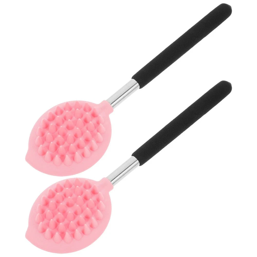 2 Pcs Bath Brush Child Exfoliating Body Scrubber Back for Shower