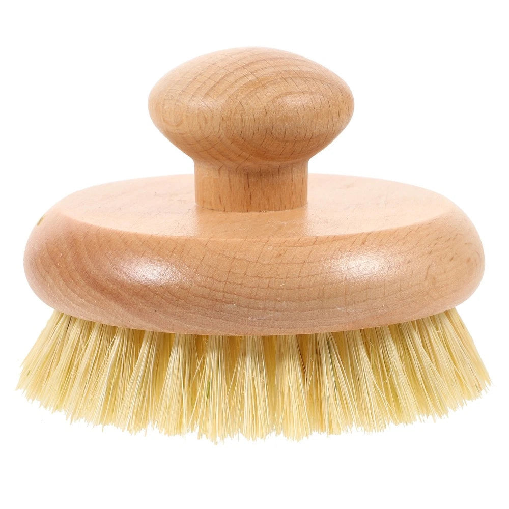 Bath Brush Shower Scrubber for Body Bathing Back Portable Handle