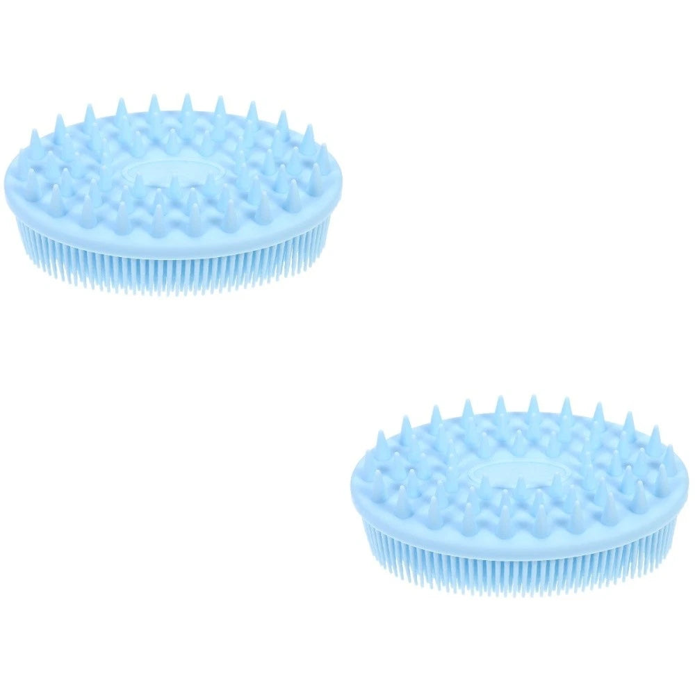 2 Pack Silicone Bath Brush Body Brushes for Shower Scrubber Baby