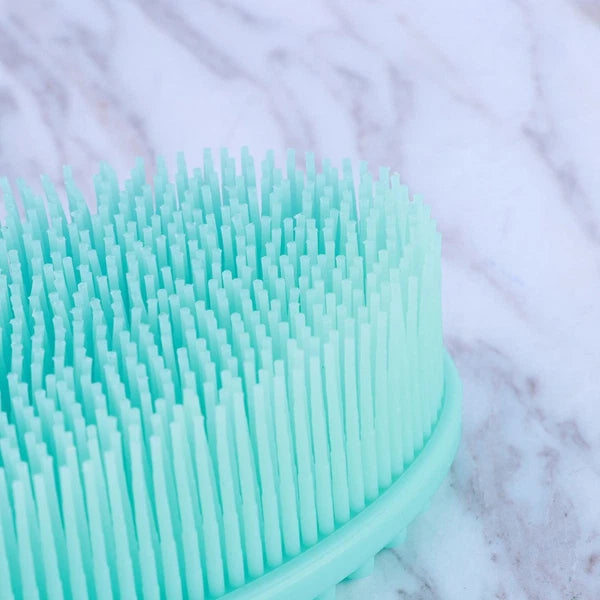 3 Count Bath Brush Body Exfoliator Scrubber Silicone Baby Shower Skin