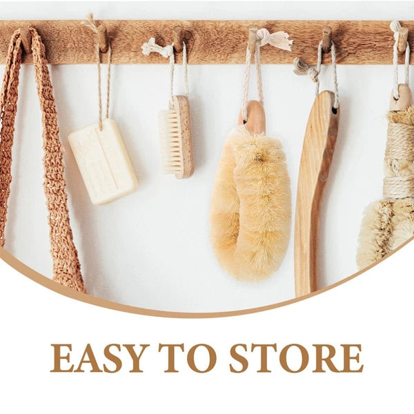 2 Pcs Silk Bath Brush Miss Man Shower Scrubber Body Scrubbers for