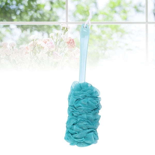 2 Pieces Bath Brush Man Bathing with Long Handle Back for Shower Men