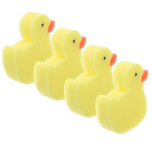 4 Pcs Little Bath Brush Toddler Baby Sponges for Bathing