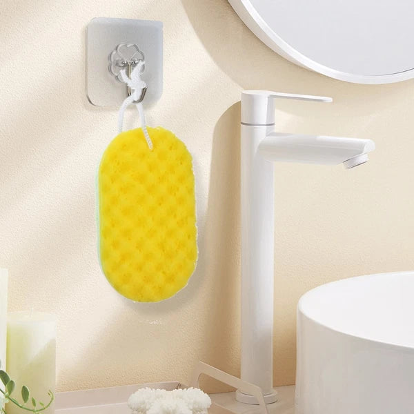 3 Pcs Massage Sponges Bath Child Man Scrubbing Scrubber Bathroom for Body