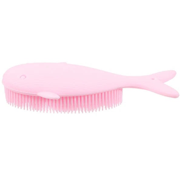 Baby Shower Brush Whale Shaped Bath Cleaning Tool newborn bath brush