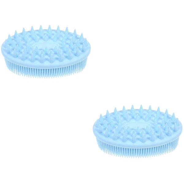 2 Pack Silicone Bath Brush Body Brushes for Shower Scrubber Baby