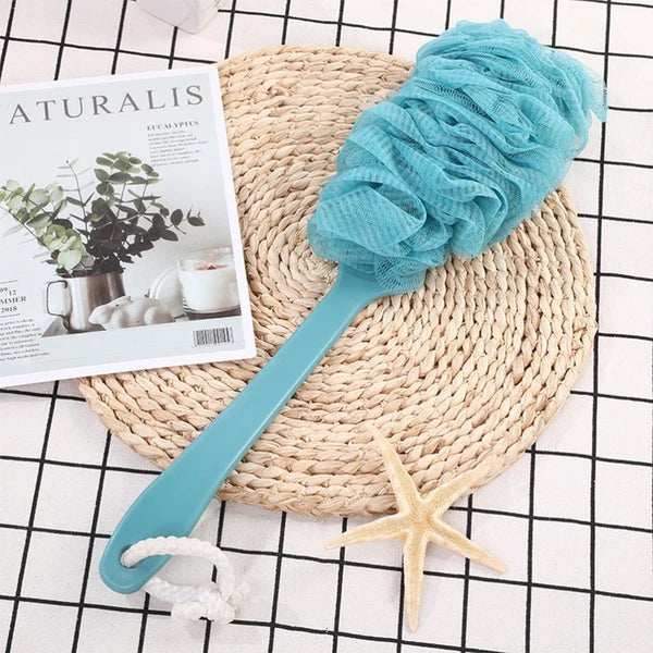 3pcs Long Handle Bath Brush Bathroom Shower Ball Shower Bath Back Brush Back