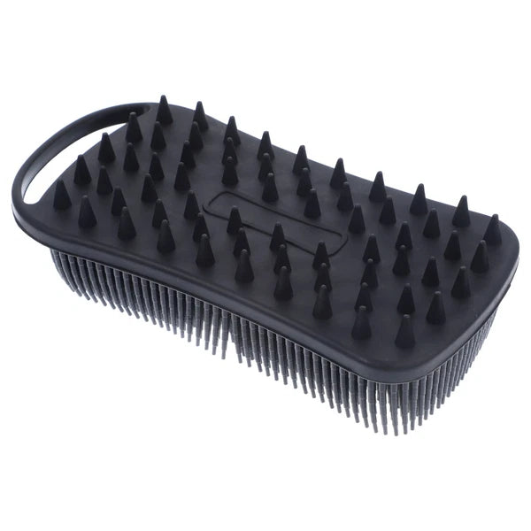 Bath Brush Man Travel Shower for Cleaning Soft Silicone Body Scrubber