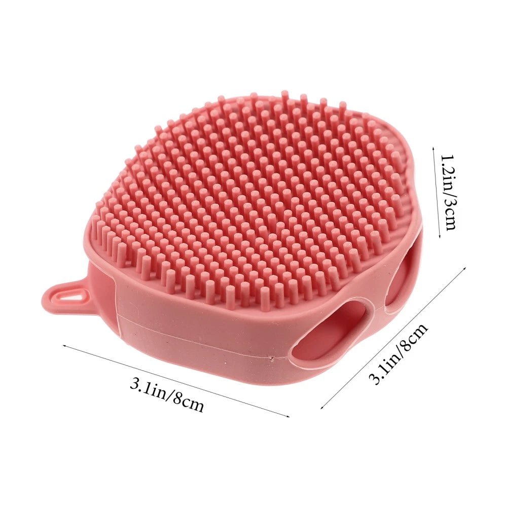 Bath Brush Body Scrubber Exfoliator Exfoliating Newborn Travel Silicone Shower
