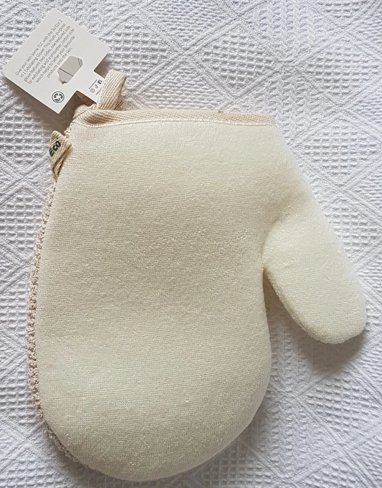 So Eco Mit ~ 2-in-1 Exfoliating Glove ~ Dry Body Brushing ~ NEW