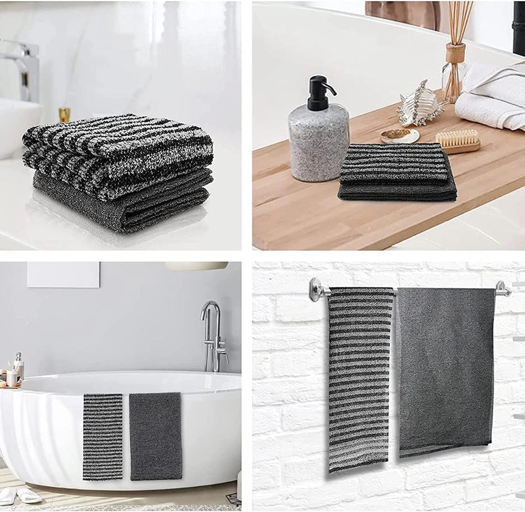 Yiclick Exfoliating Body Scrubber, Back Scrubber for Shower Bath, Japanese Scrub