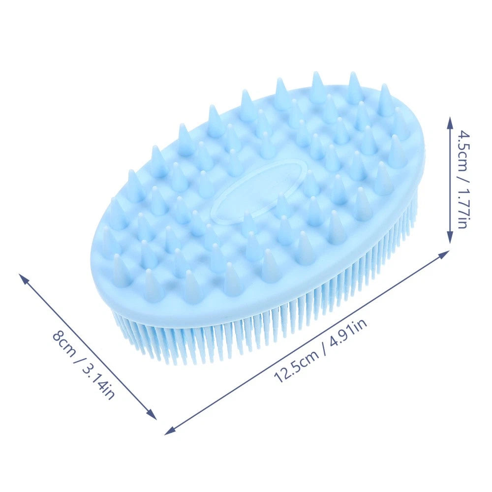 2 Pack Silicone Bath Brush Body Brushes for Shower Scrubber Baby