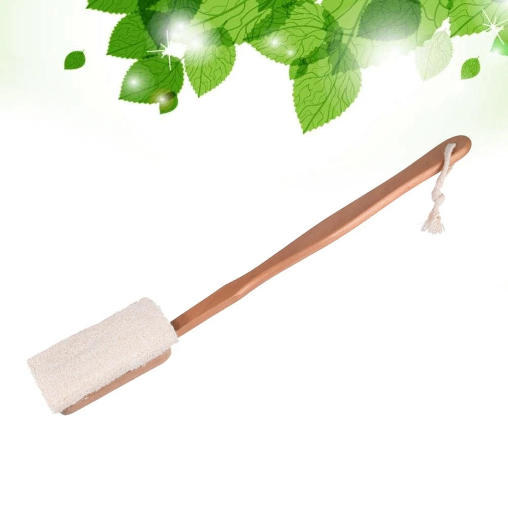 Loofah Bath Brush Natural Back Scrubber Exfoliating Body for Bathing