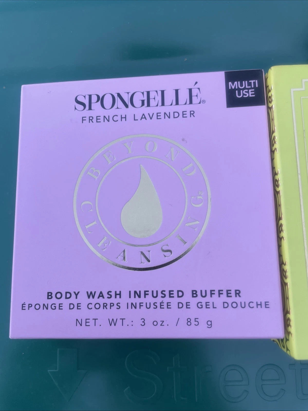 Lot Of 2 Spongelle 14+ Uses FRENCH LAVENDER Body Wash Infused Buffer New Verbena