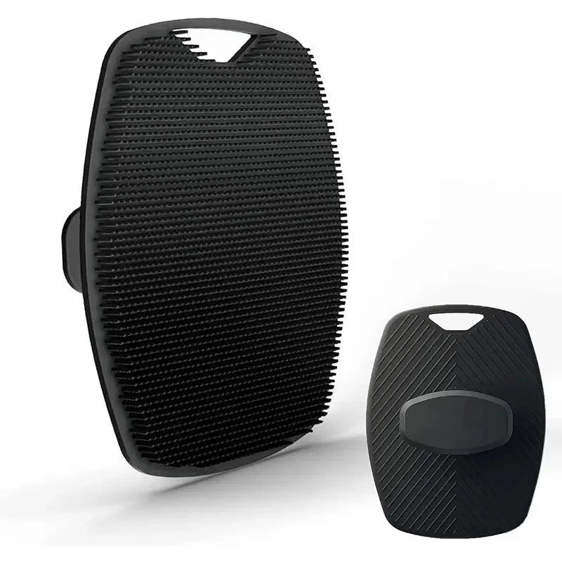 Silicone Body Scrubber Shower Exfoliating Scrub Sponge Bath Washing Massage Tool