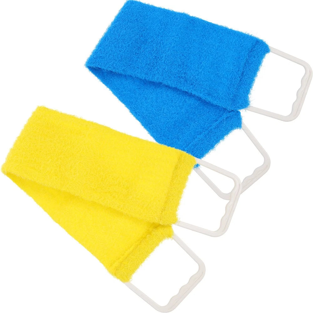 Bath Towel Exfoliating Scrubber Back Washcloth Miss Man Strip Brush