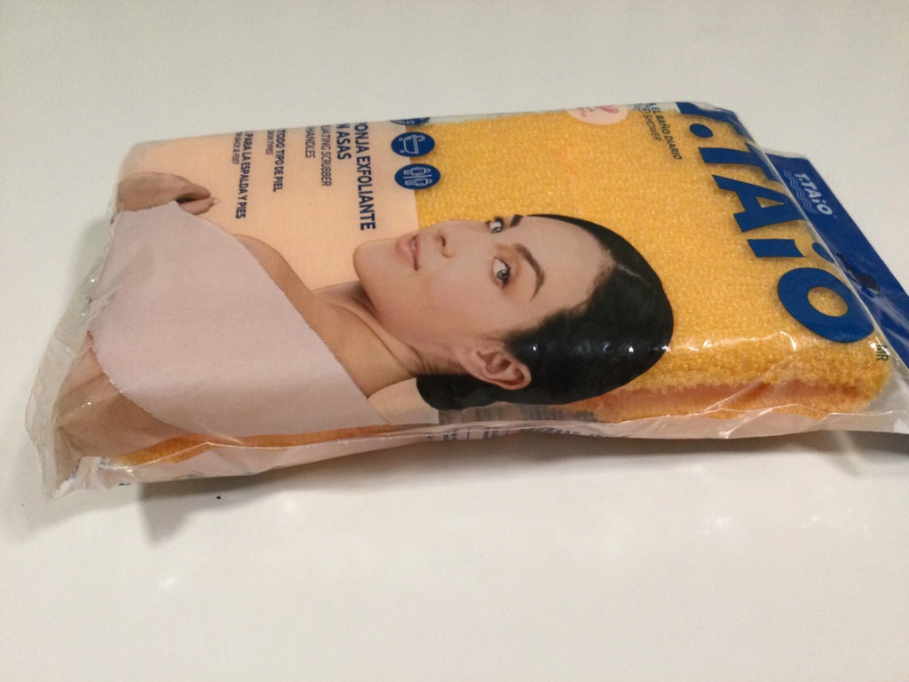 Back Scrubber Relax Exfoliating Bath & Shower Back Scrubber with Handle NEW LOOK