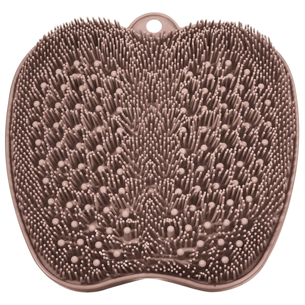 Shower Foot Scrubber Mat with Non-Slip Suction Cups, Foot Spa Brush for Cleaning