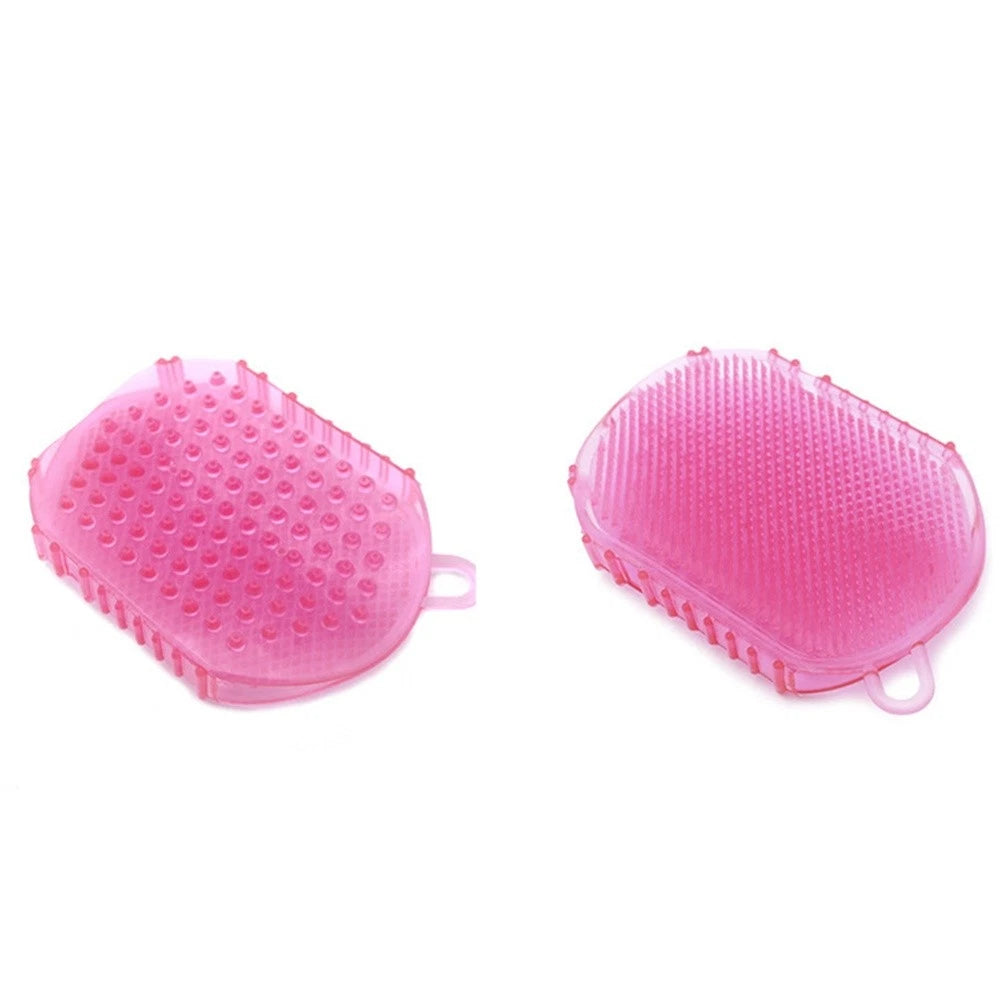 Massage Brush Bath Anti-Cellulite Silicon Brush Glove Scrub Shower Body Massager