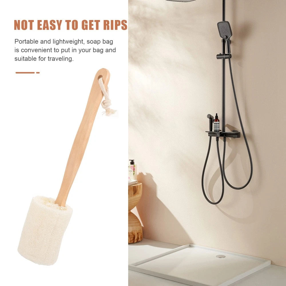 Bath Accessory Loofah Shower Brush Exfoliating Brushes Body Scrubber Exfoliator