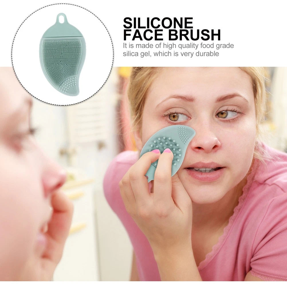 Facial Cleansing Massage Brush Bath with Long Handle Shower Handheld