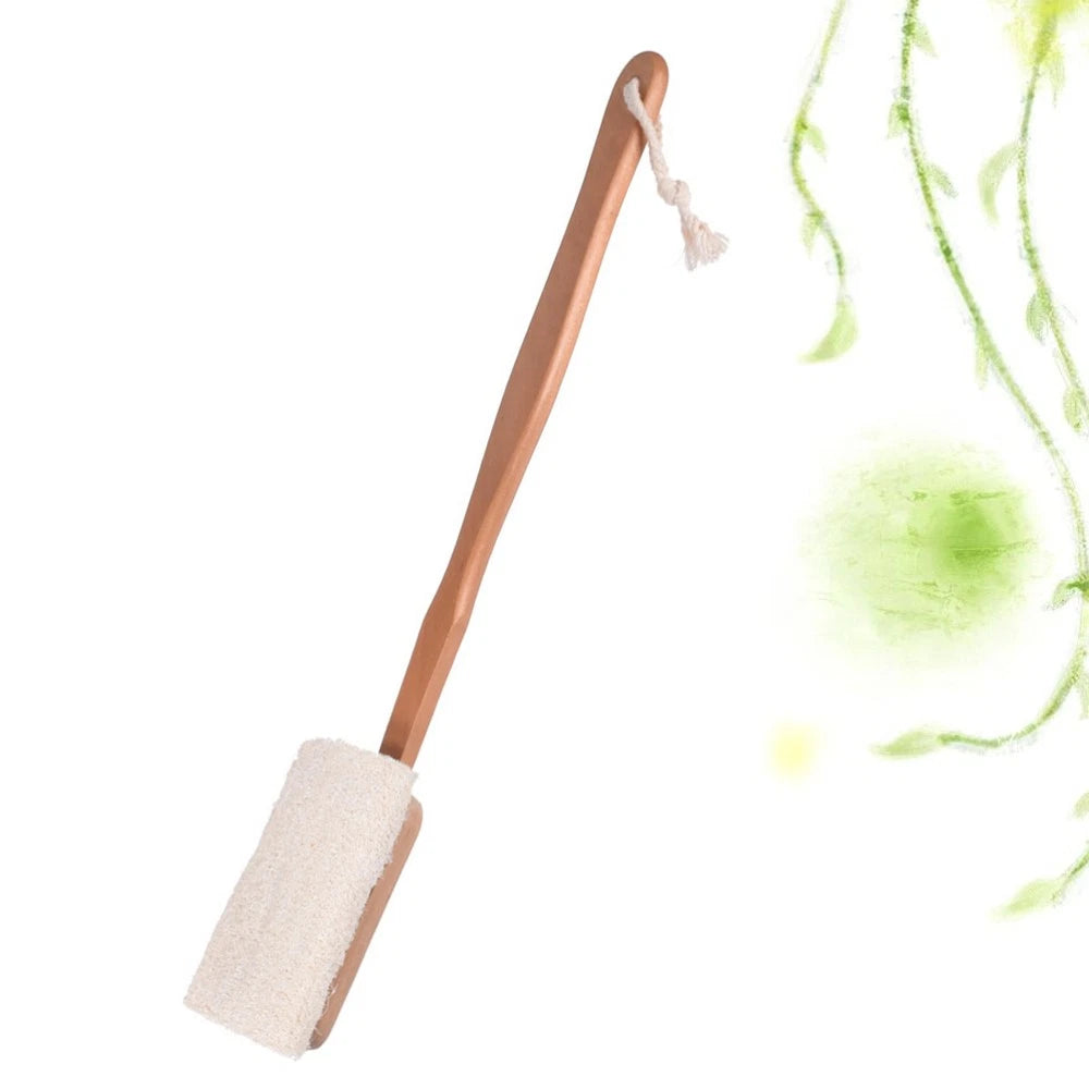 Loofah Bath Brush Natural Back Scrubber Exfoliating Body for Bathing