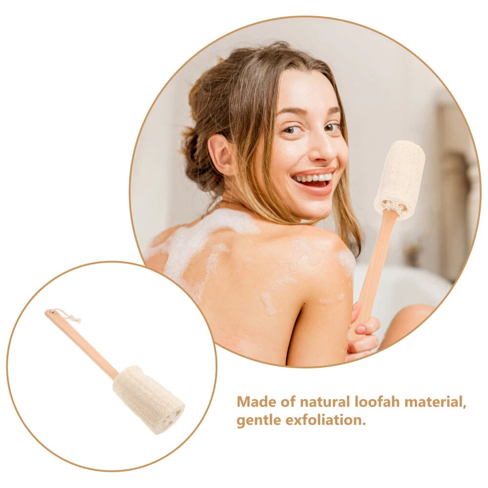 Loofah Bath Brush Bath Scrub Brush Skin Cleaning Brush Bath Exfoliating Brush UK