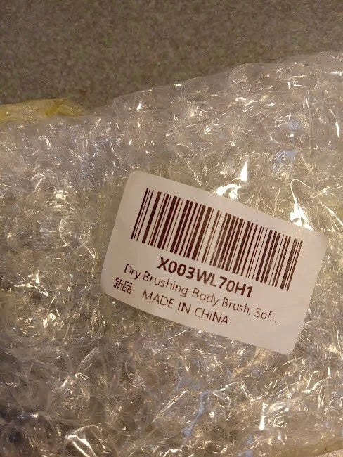 Wooden Bath Shower Brush Body Scrubber Exfoliator