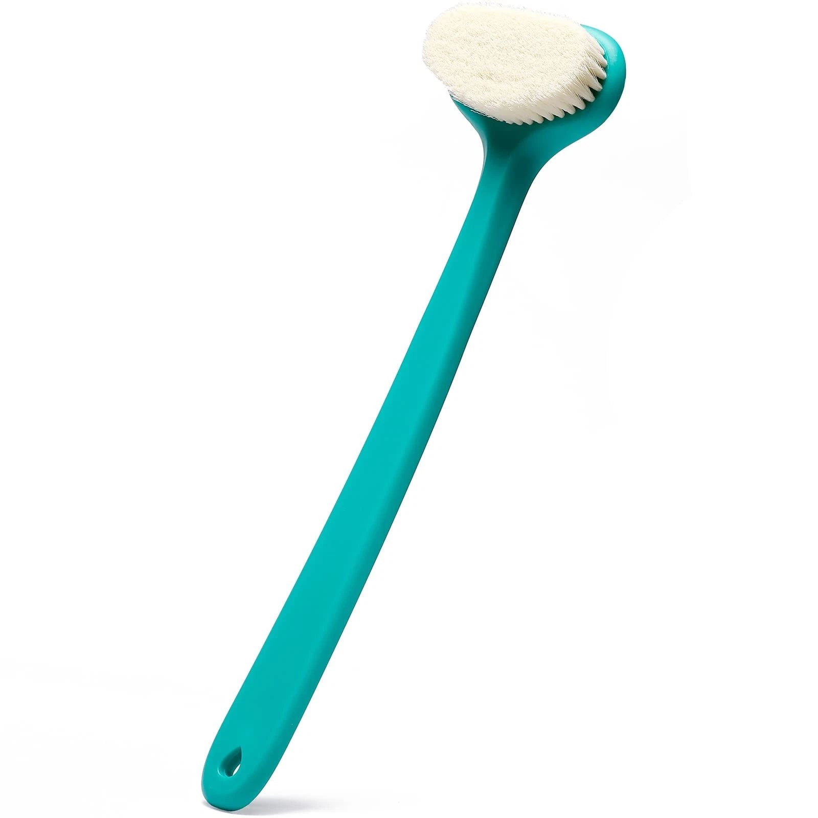 Upgraded Bath Body Brush with Comfy Bristles Long Handle Gentle Exfoliation I...