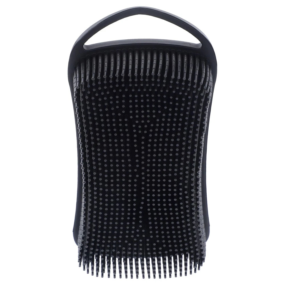 Bath Brush Man Travel Shower for Cleaning Soft Silicone Body Scrubber