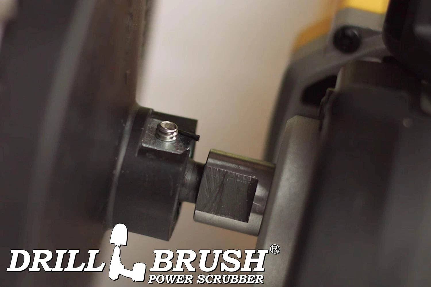 Bathroom Accessories - Cleaning Supplies - Boat Brush - Deck Scrub Yellow