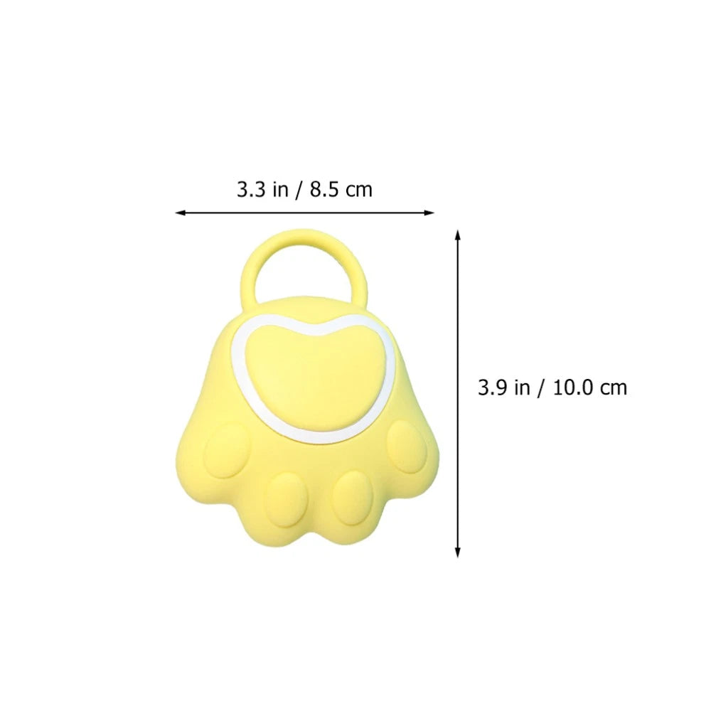 3 Pcs Silicone Bath Brush Mother Toddler Infant Massage Scrubber