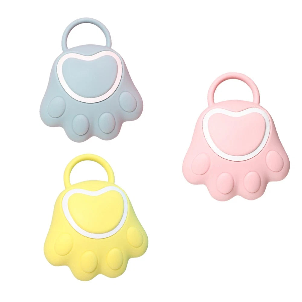 3 Pcs Silicone Bath Brush Mother Toddler Infant Massage Scrubber
