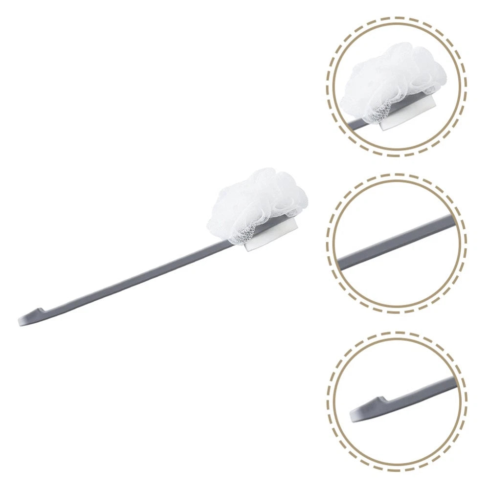 Bath Ball Brush Body Shower Scrubber Exfoliating for Child Back Double-sided