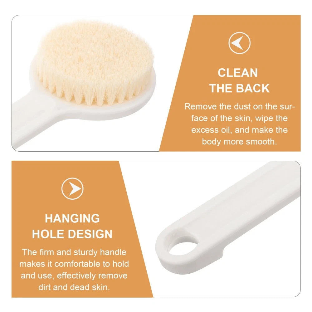 Back Scrubbing Brush Soft Bath Shower for Cleaning Body Scrubber Massage