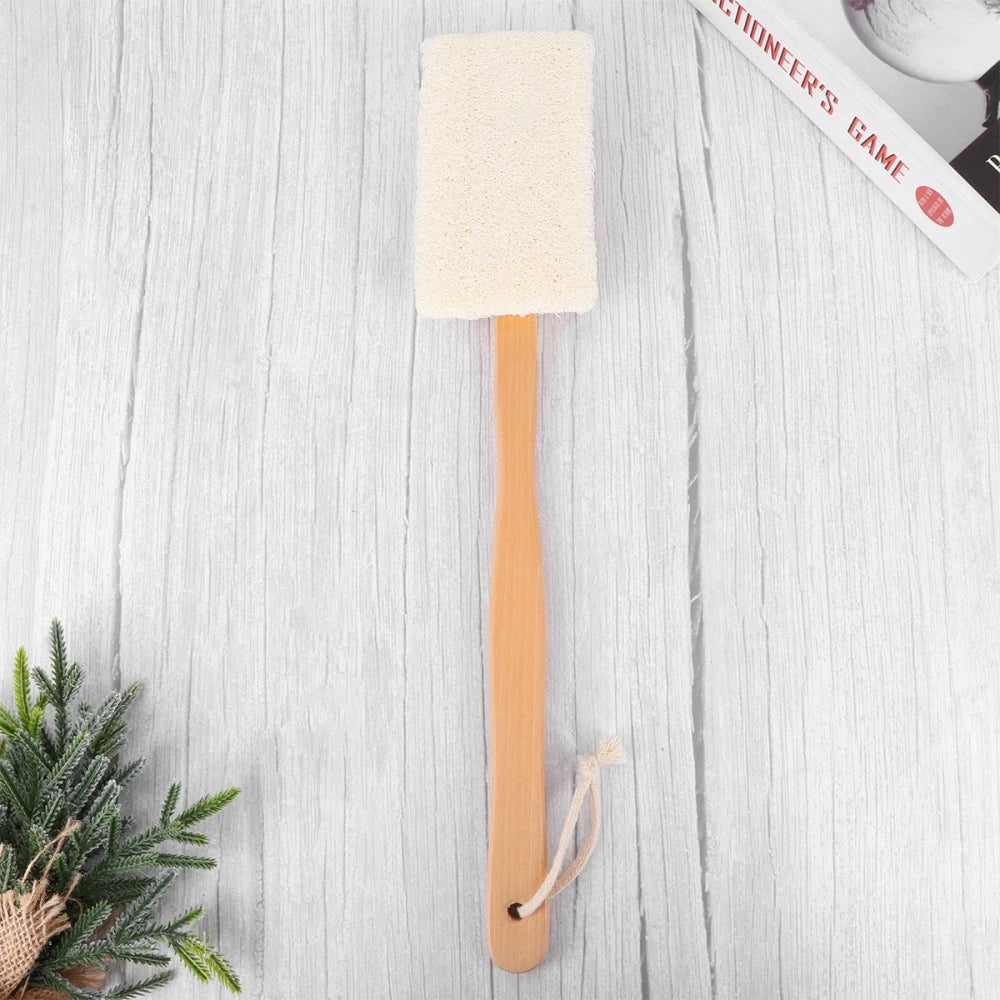 Loofah Bath Brush Exfoliating Back Scrubber with Handles Shower Man