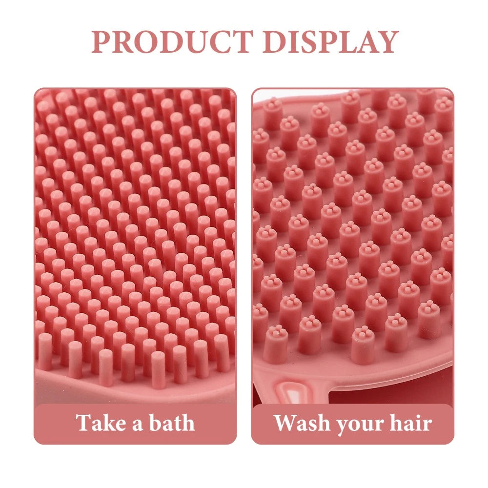 Bath Brush Body Scrubber Exfoliator Exfoliating Newborn Travel Silicone Shower