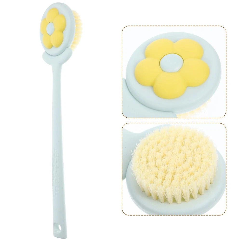 Flower Bath Brush Back Scrubber for Shower Exfoliating Body Bathing