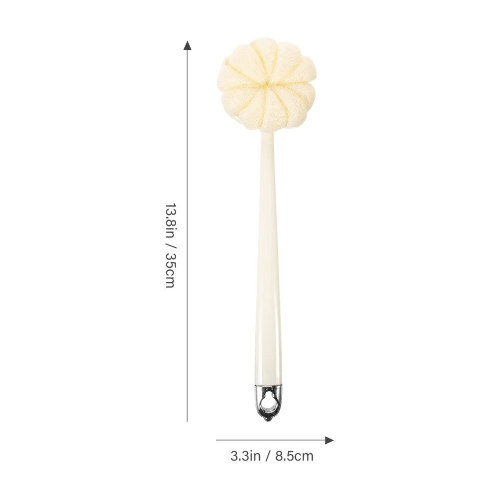 Back Rub Brush Bath Scrubber for Body Exfoliator Long Handle Wash