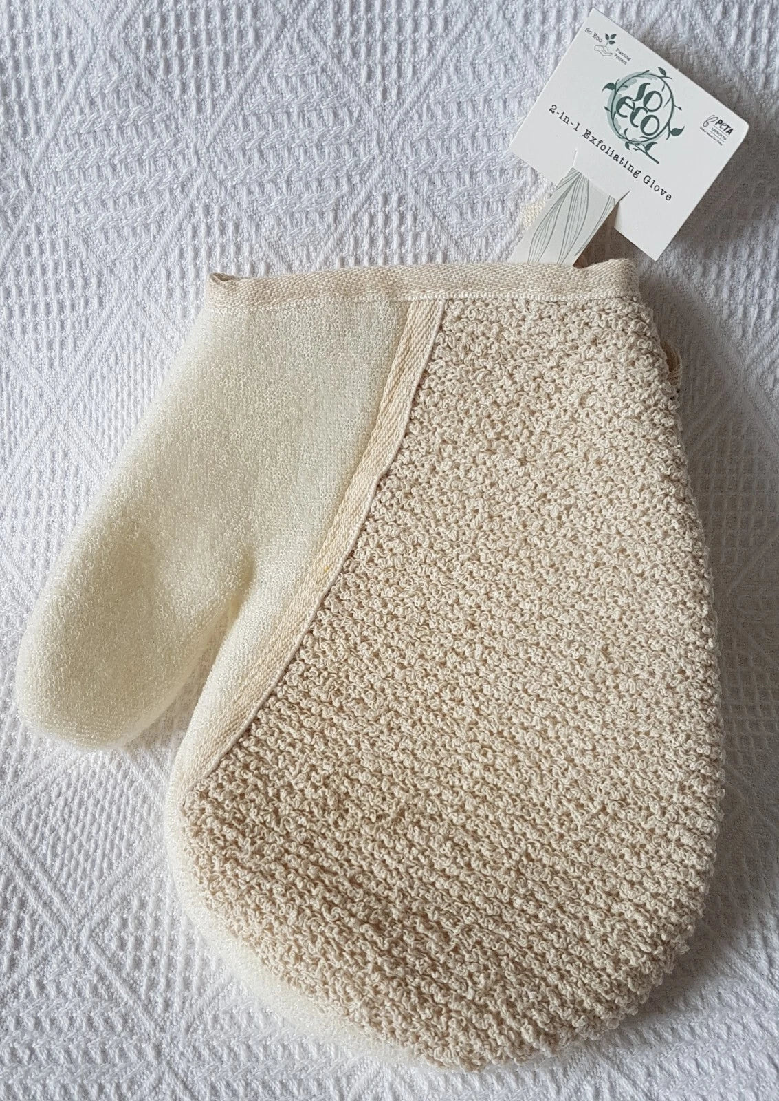 So Eco Mit ~ 2-in-1 Exfoliating Glove ~ Dry Body Brushing ~ NEW