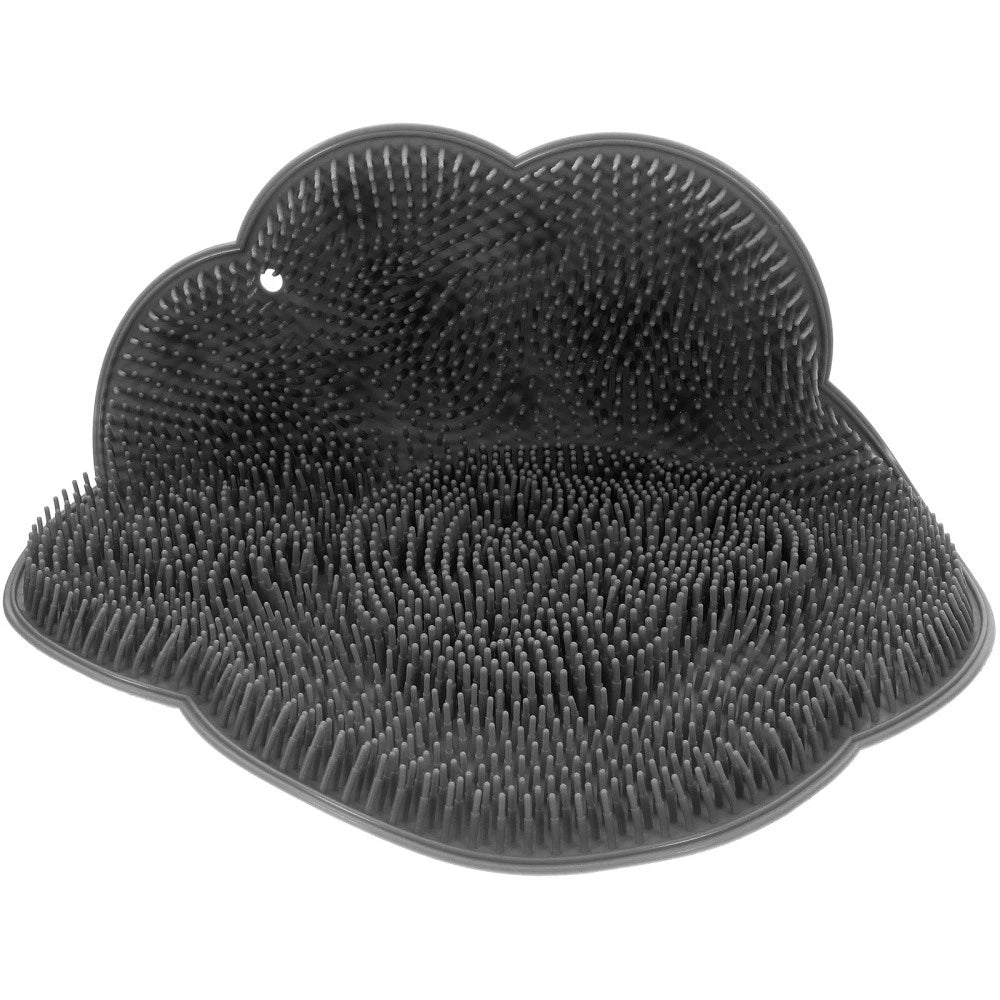 Bath Brush Foot Scrub Mat Back Scrubber Pad Feet Massager Shower Floor