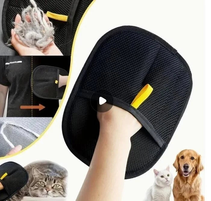 Touch Cleaning Brush Magic Gloves, Pet Dog Cat Massage Hair Removal Bathing Comb