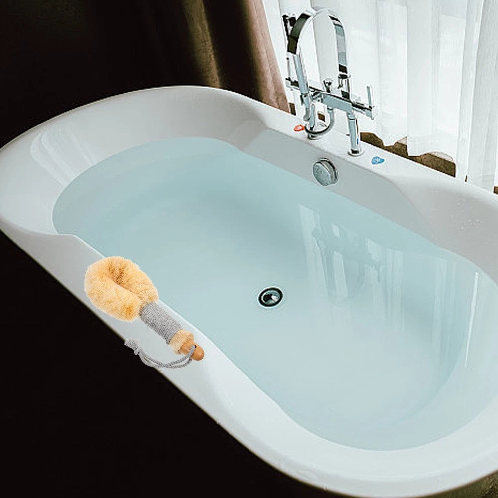 Bath Brush Back Shower Scrubber Dry Brushing Body Bathroom Bathing