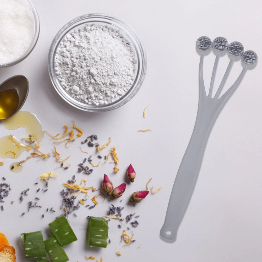 2 Pieces Exfoliating Bath Brush Back Scrubber for Shower Brushes